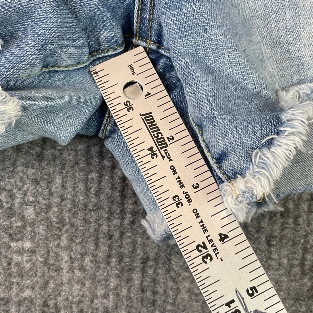 J.Crew Denim Shorts Women 28 Blue Lot of 2 Distressed Cuffed Summer Casual